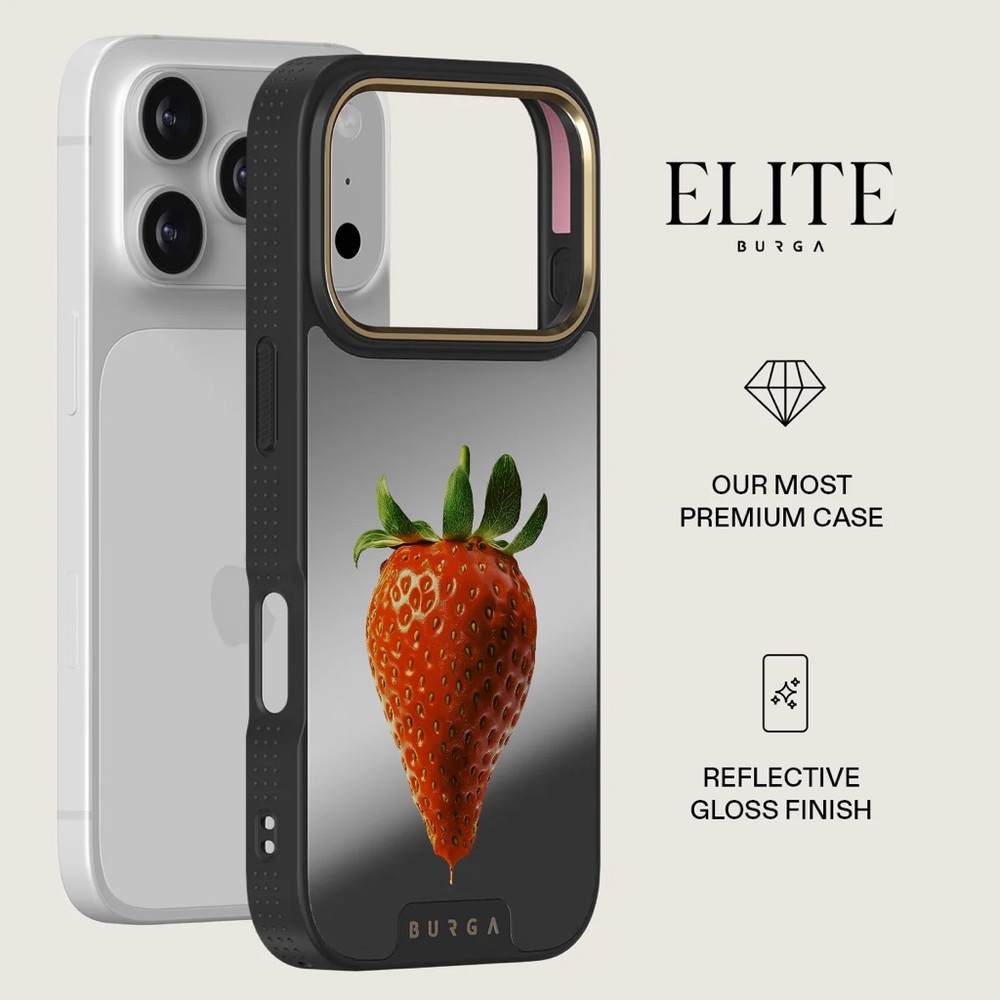 Burga | NiB iphone 17 pro | elite dark mirrored case, juicy. MagSafe compatible - Picture 2 of 8